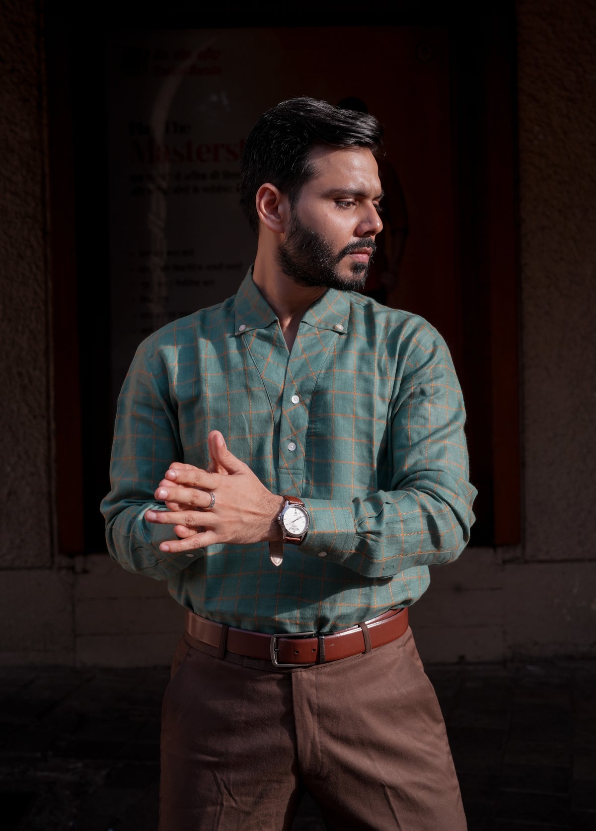 Sage Linen Shirt