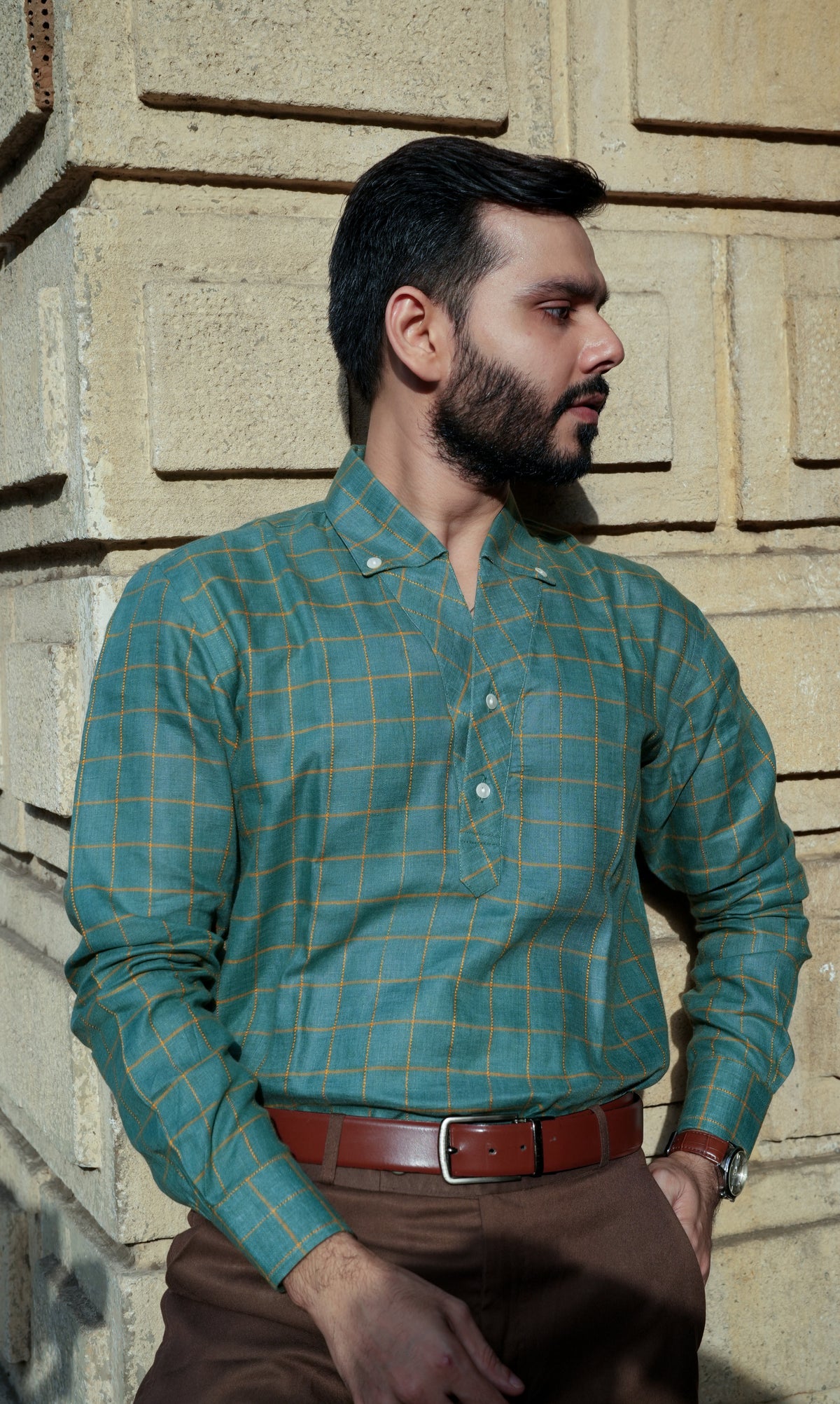 Sage Linen Shirt