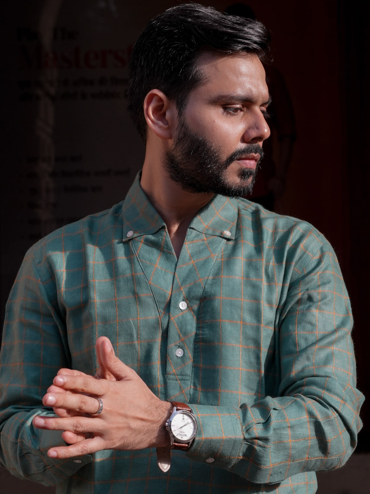 Sage Linen Shirt