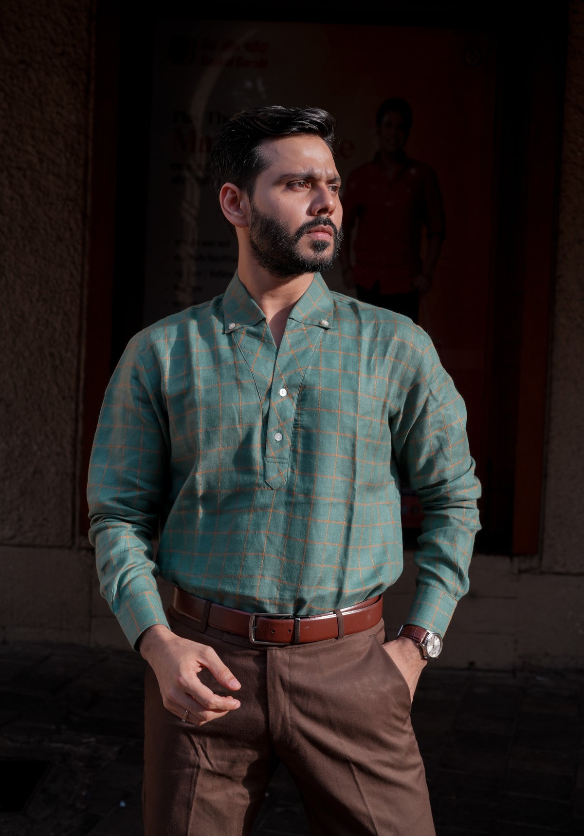 Sage Linen Shirt