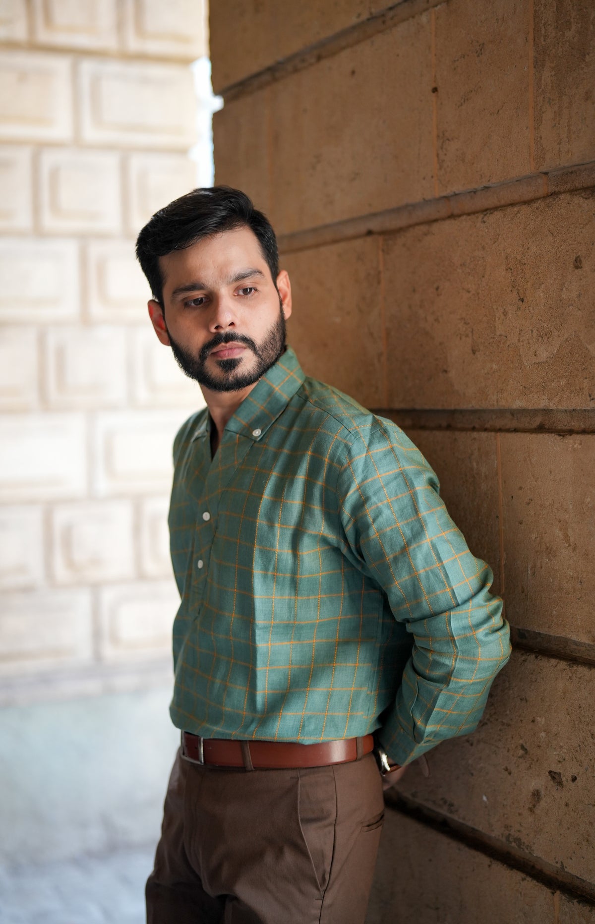 Sage Linen Shirt