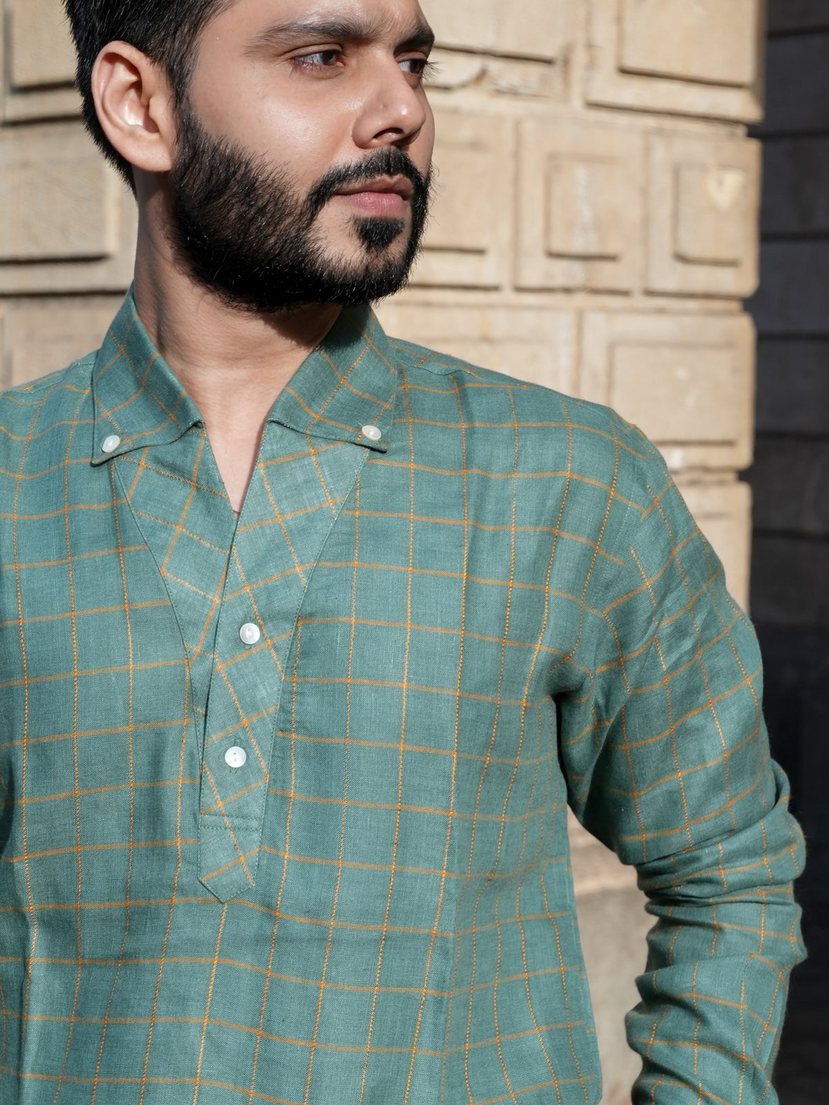 Sage Linen Shirt