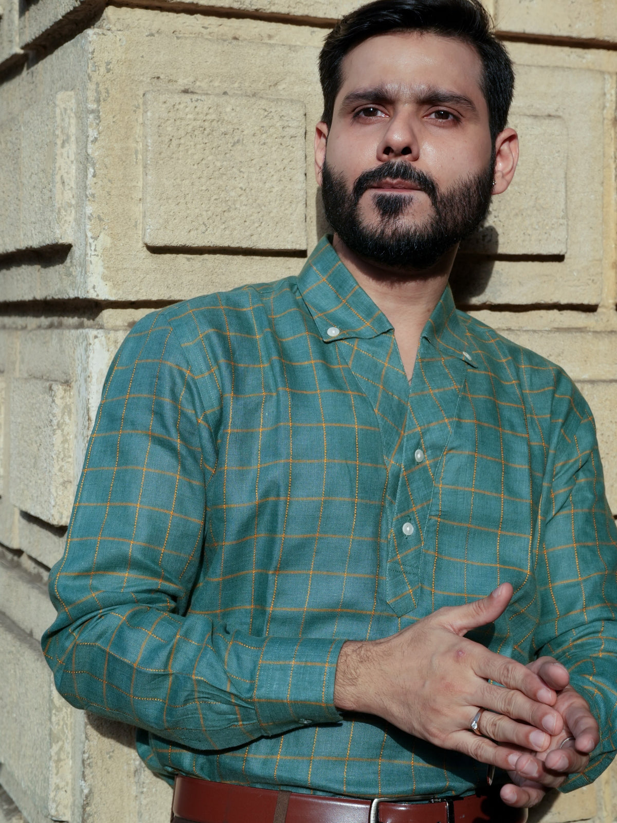 Sage Linen Shirt
